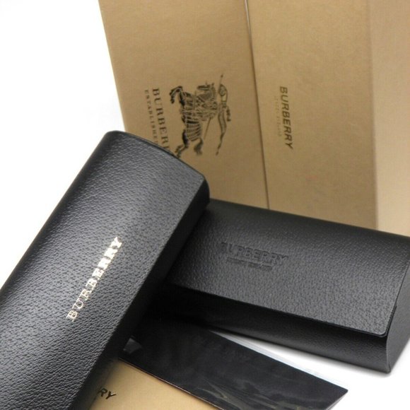 NEW BURBERRY BLACK GREY DESIGNER SUNGLASSES - Picture 4 of 4